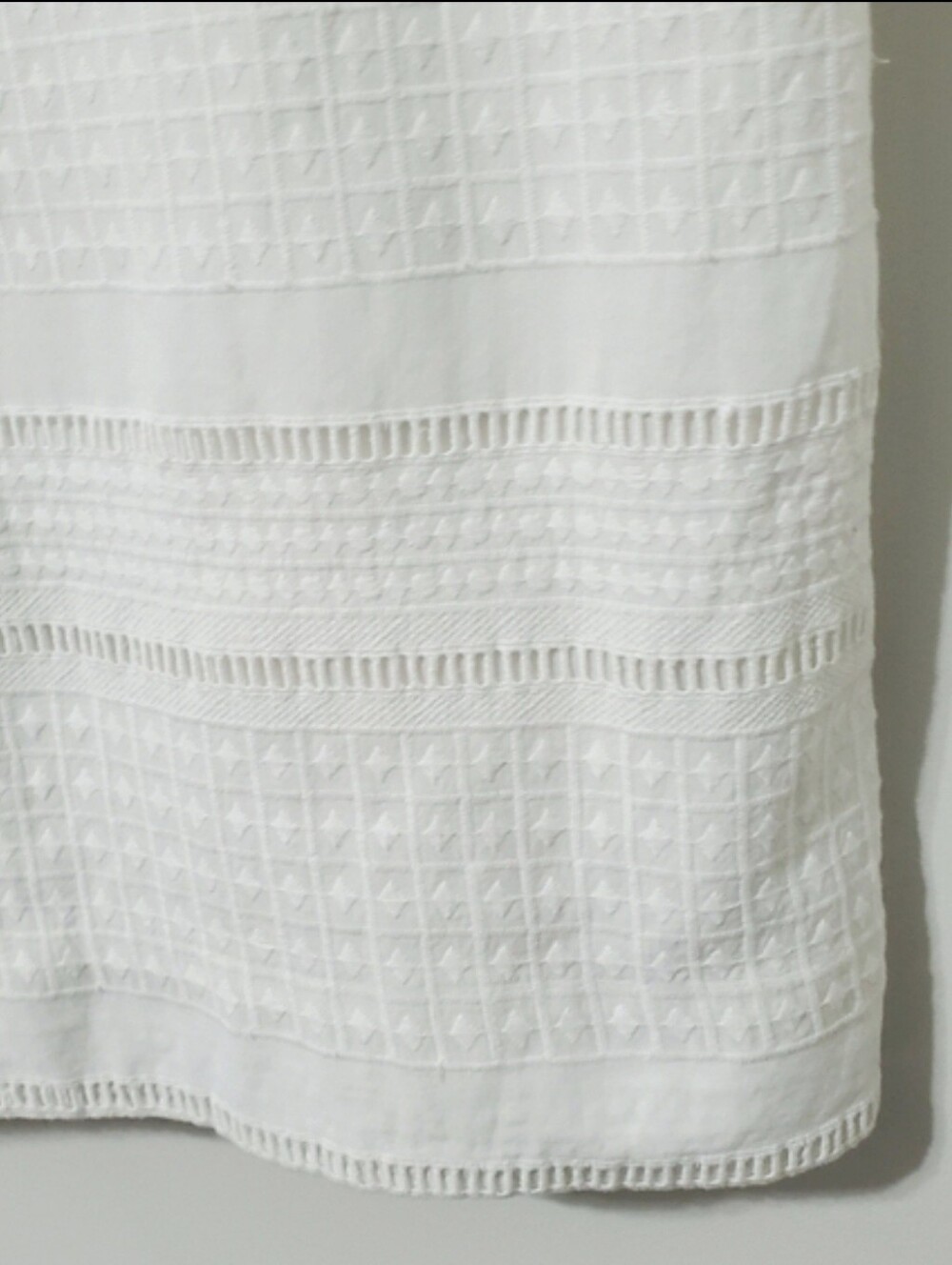 J. Crew White Eyelet Cotton Shift Dress Size 2 - Picture 6 of 12